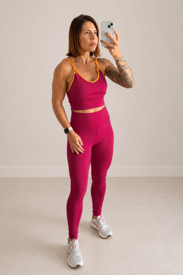 Conjunto Legging Top Color